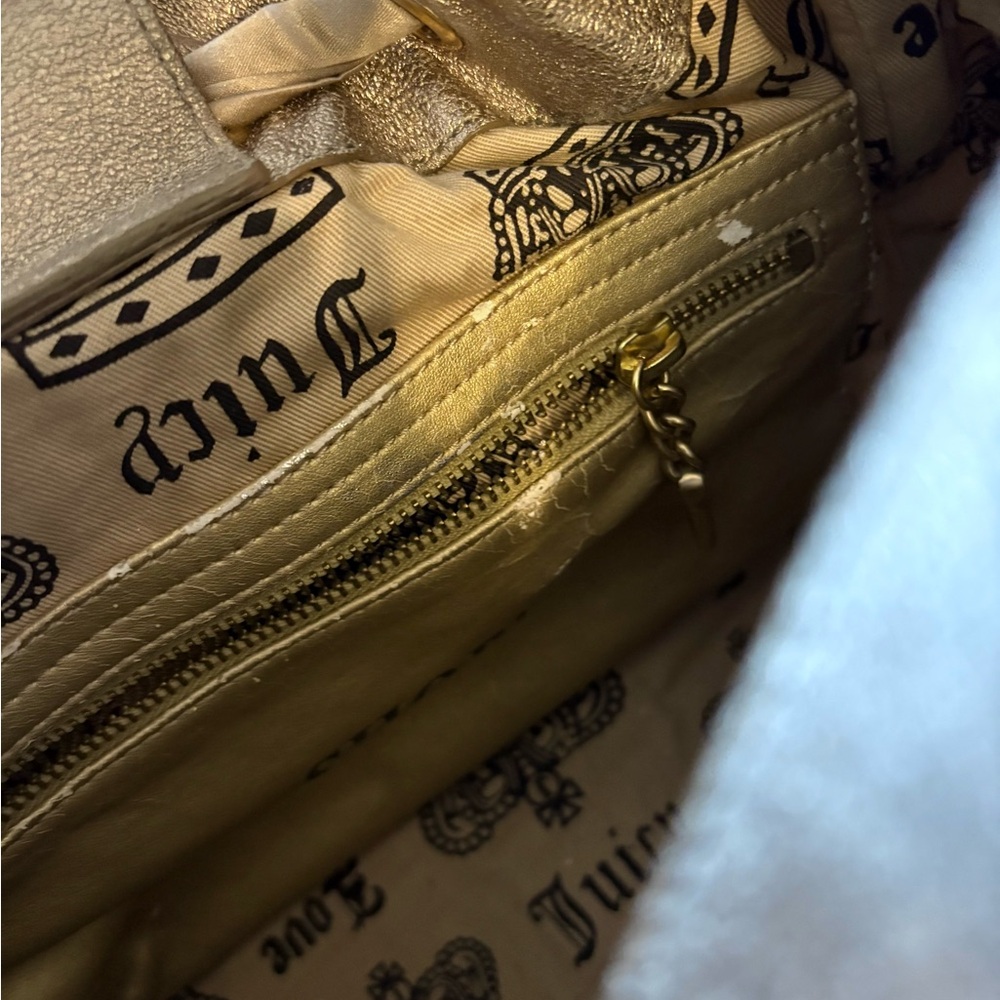 Vtg Y2K Juicy Couture Daydreamer Pink Floral Bag - Picture 11 of 12